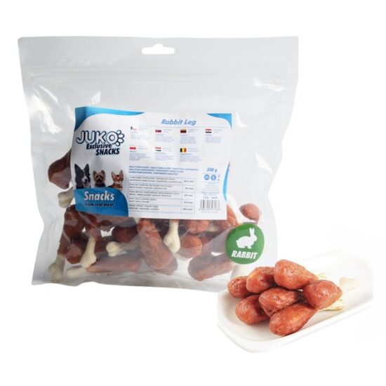 Pulpe Calciu cu Carne Iepure 500gr JUKO angro