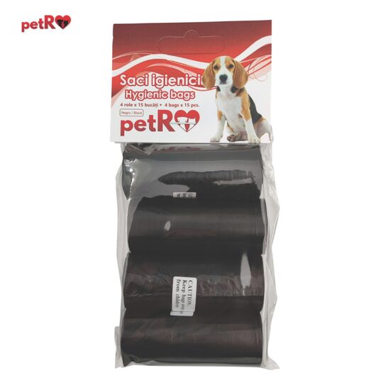 Saci igienici caini, 4x15 buc/set NEGRI  PETRO