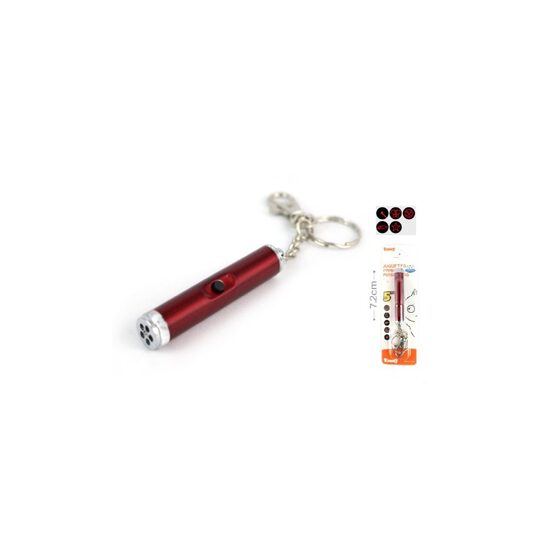Jucarie laser pentru pisica, 5 moduri, 7.2x1.3cm